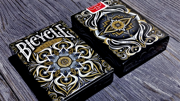 Bicycle Realms (Black) Playing Cards