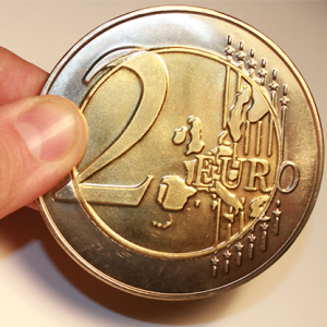 Jumbo 2 Euro Economy coin - Trick